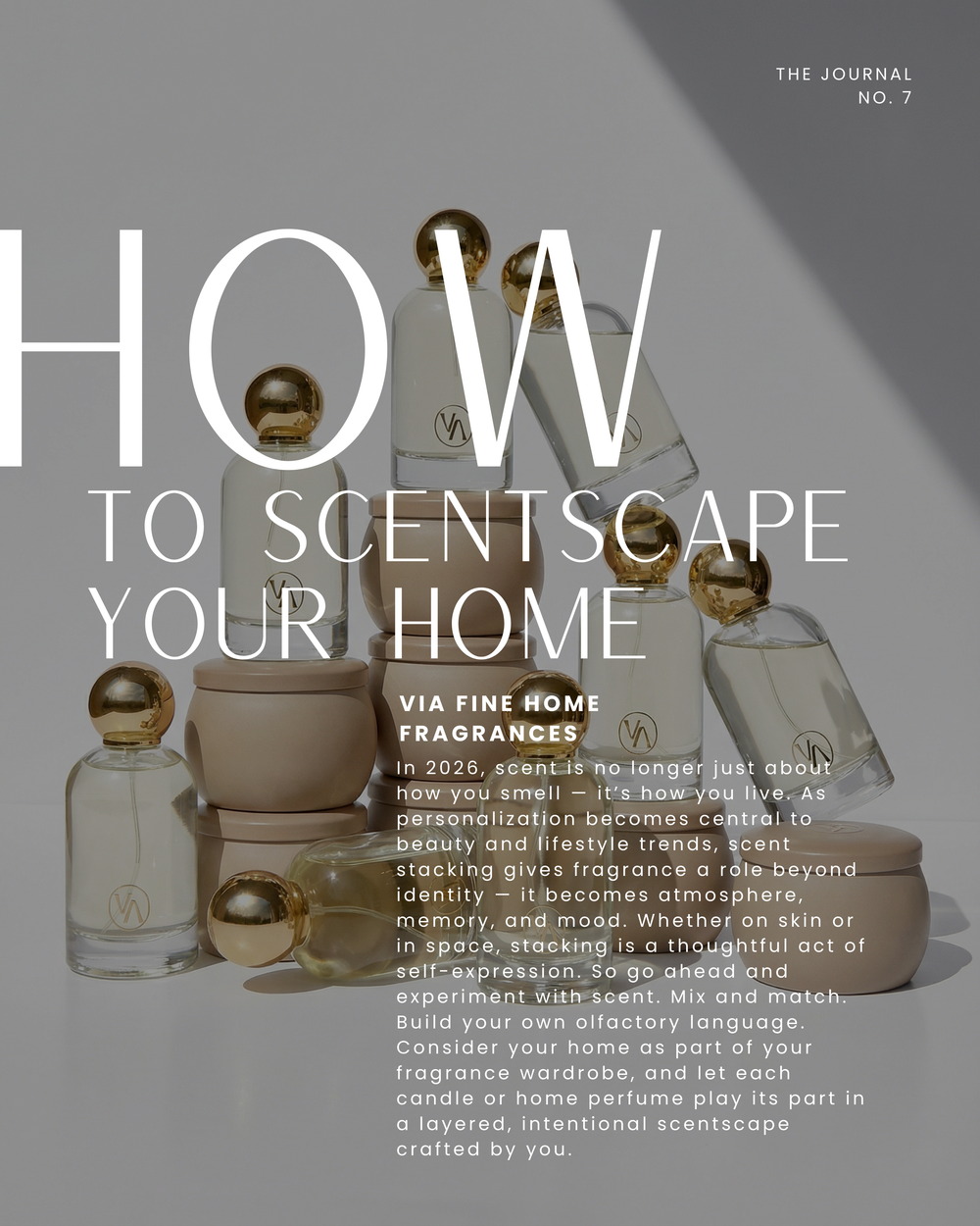 HOW TO SCENTSCAPE YOUR HOME VIA FINE HOME FRAGRANCES