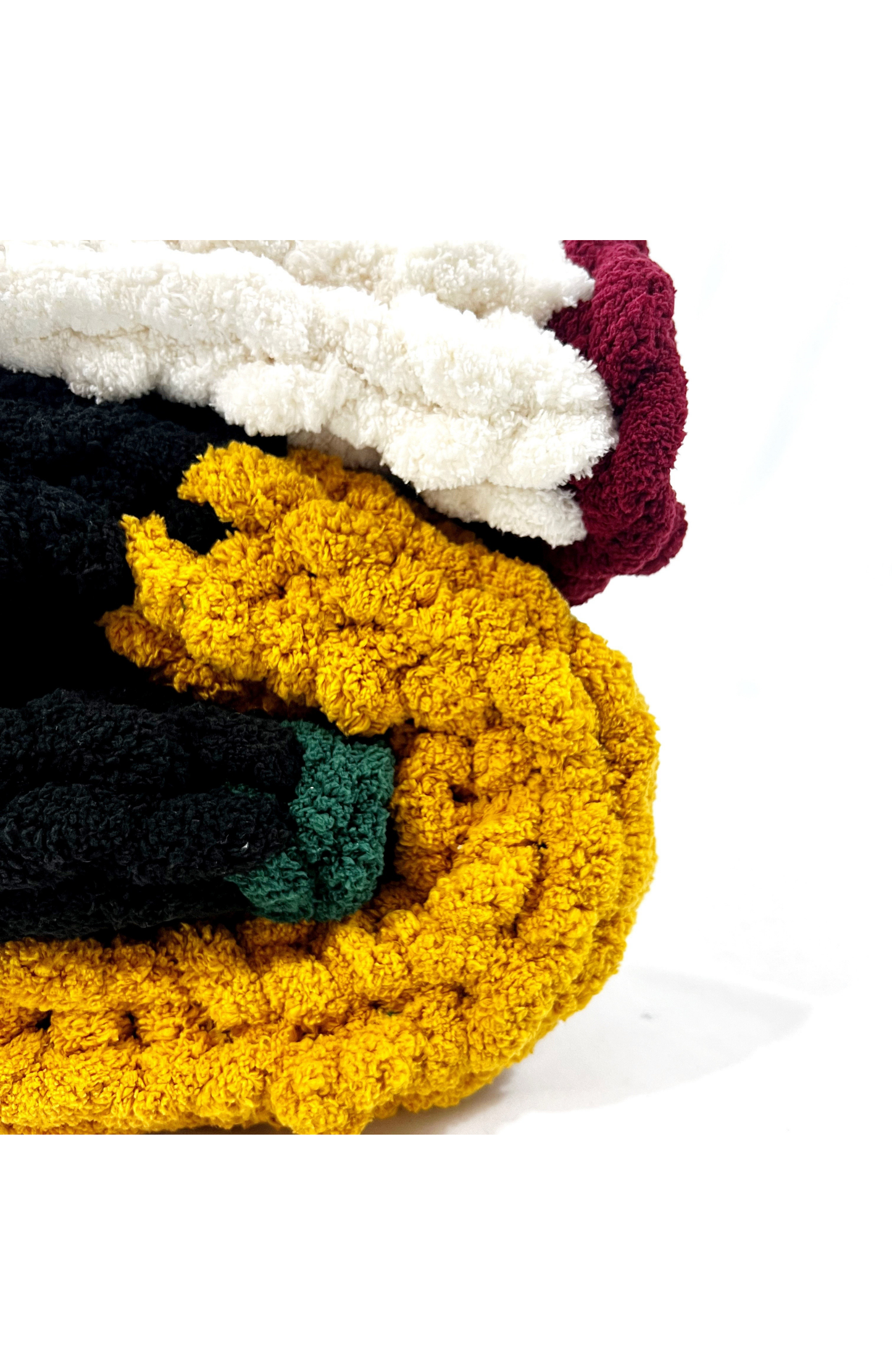 LOVE LETTER CHUNKY KNIT BLANKET