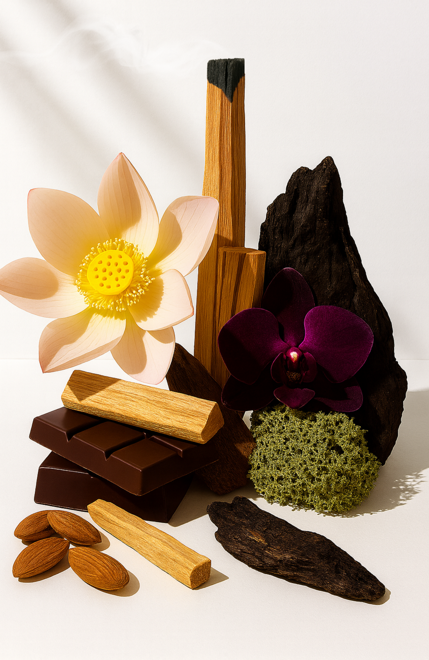 GANJA SUEDE SCENTED CANDLE WITH WOOD WICK