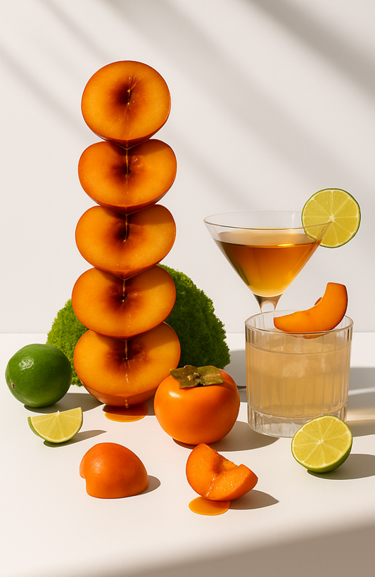 LIMPOPO PEACH SCENTED CANDLE WITH WOOD WICK