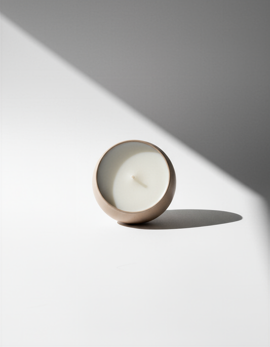 MINI SCENTED TRAVEL CANDLE: LIMPOPO PEACH WITH COTTON WICK