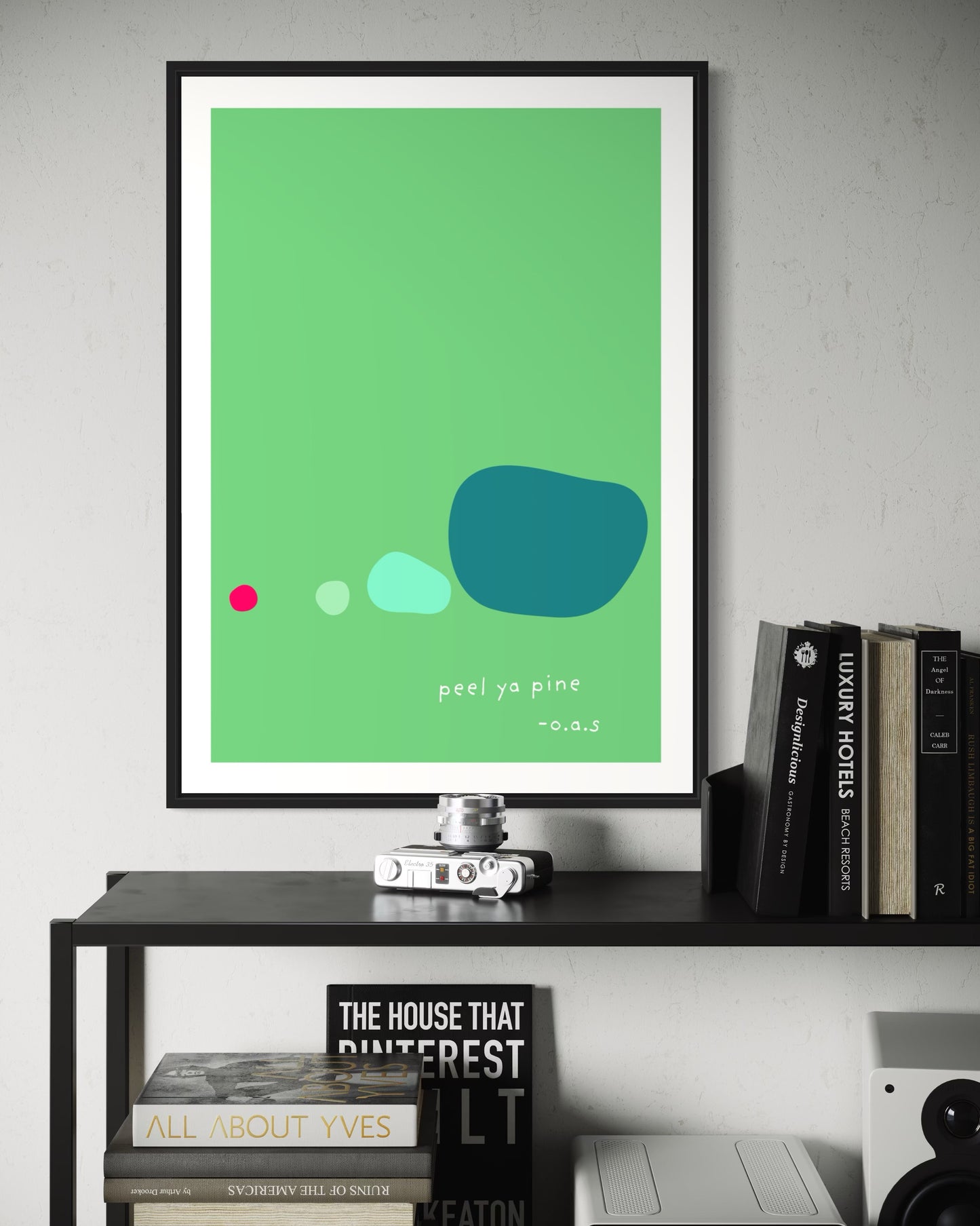 PEEL YUH PINE ART PRINT-WALL ART