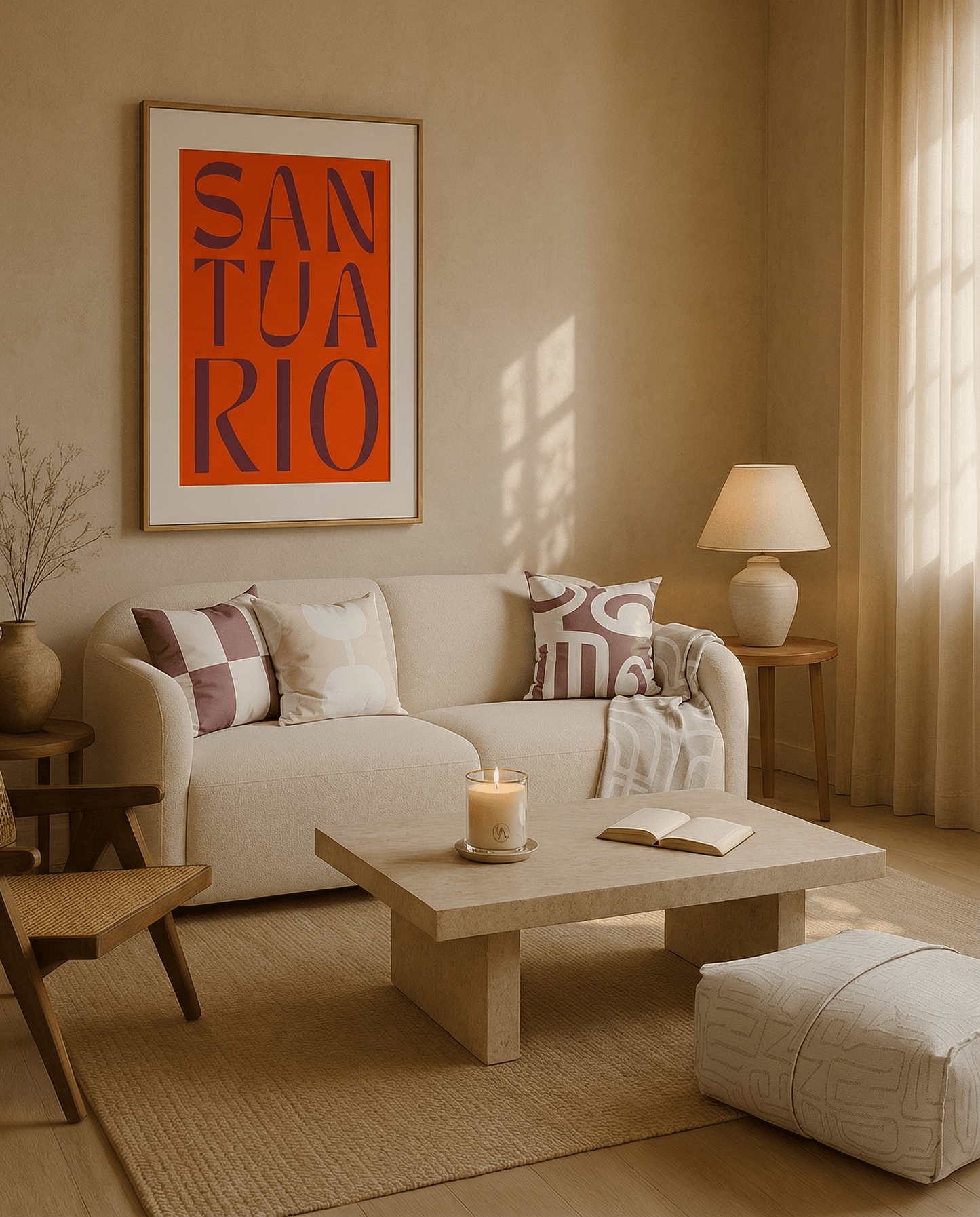 TRACES ZERO WASTE FLOOR CUSHION
